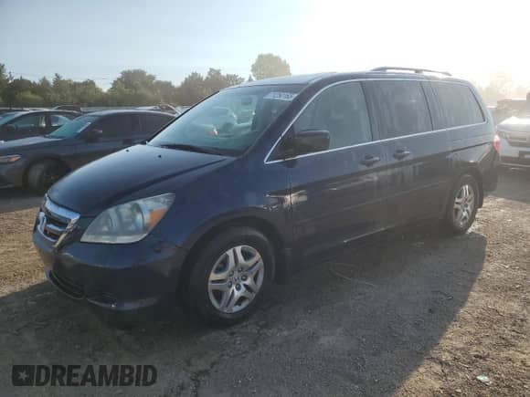 2007 Honda Odyssey EX-L с VIN 5FNRL38707B077318, выставлен на аукционе Copart как лот 71250165 с пробегом 174 272 миль миль и Списание • Salvage title. История ставок и продаж доступна на DreamBid. Изображение 1.