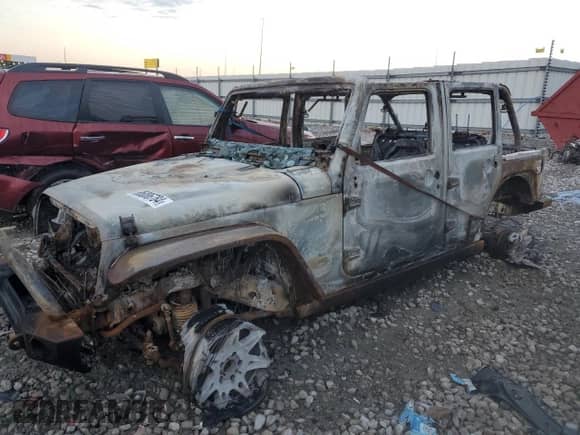 2007 Jeep Wrangler Unlimited Rubicon with VIN 1J4GA691X7L136438, listed as a Copart auction lot 85006784 with Not provided miles and Non repairable. Bid and sale history available at DreamBid. Image 1.