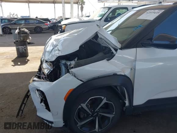 2021 Chevrolet TrailBlazer RS with VIN KL79MTSL0MB179569, listed as a IAAI auction lot 42533435 with 25,249 mi miles and . Bid and sale history available at DreamBid. Image 6.