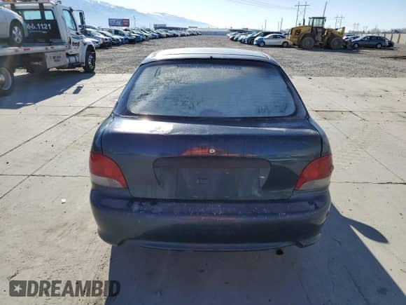 1999 Hyundai Accent L z VIN KMHVD14N3XU456921, wystawiony jako Copart lot #44805175 z przebiegiem 112 134 mil mil oraz Czysty tytuł • Clean title. Historia ofert i sprzedaży dostępna na DreamBid. Obrazek 6.
