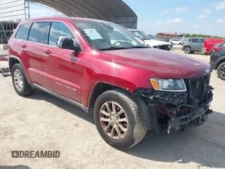 2014 Jeep Grand Cherokee Laredo with VIN 1C4RJEAGXEC473164, listed as a IAAI auction lot 42928191 with 143,889 mi miles and . Bid and sale history available at DreamBid. Image 1.