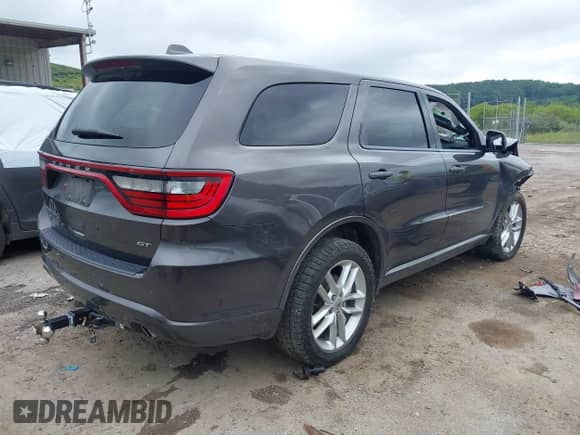 2021 Dodge Durango GT Plus with VIN 1C4RDJDG8MC886081, listed as a IAAI auction lot 42849268 with 46,370 mi miles and . Bid and sale history available at DreamBid. Image 4.