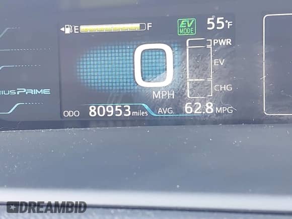 2018 Toyota Prius Plus z VIN JTDKARFP9J3072801, wystawiony jako IAAI lot #41741739 z przebiegiem 80 953 mil mil oraz . Historia ofert i sprzedaży dostępna na DreamBid. Obrazek 16.