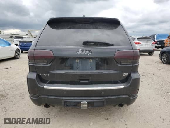 2017 Jeep Grand Cherokee Overland with VIN 1C4RJFCG9HC635387, listed as a Copart auction lot 67258495 with Not provided miles and Salvage title. Bid and sale history available at DreamBid. Image 6.