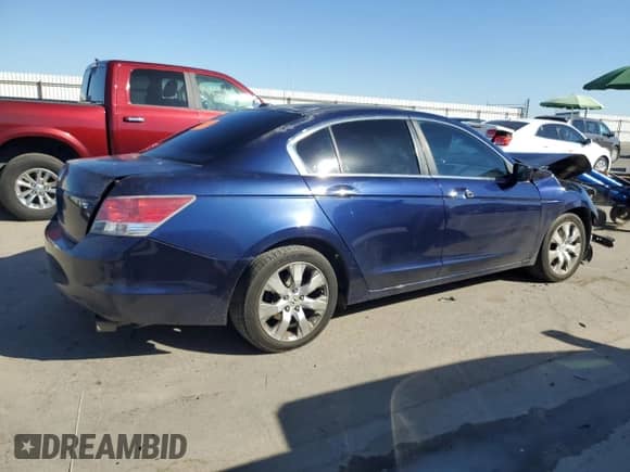 2009 Honda Accord EX-L with VIN 1HGCP36839A036152, listed as a Copart auction lot 85346665 with 218,368 mi miles and Salvage title. Bid and sale history available at DreamBid. Image 3.