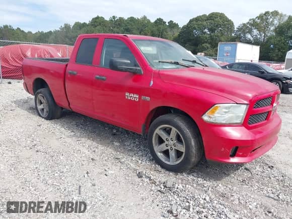 2013 Ram 1500 Express z VIN 1C6RR6FT6DS523896, wystawiony jako IAAI lot #43338595 z przebiegiem 257 199 mil mil oraz . Historia ofert i sprzedaży dostępna na DreamBid. Obrazek 1.