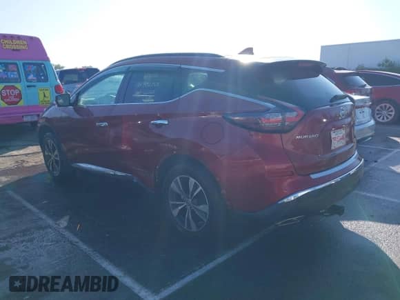 2020 Nissan Murano SV with VIN 5N1AZ2BJ2LN162520, listed as a IAAI auction lot 42553405 with 79,277 mi miles and . Bid and sale history available at DreamBid. Image 3.