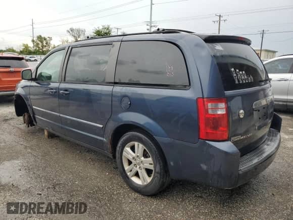 2008 Dodge Grand Caravan SXT с VIN 2D8HN54X98R647895, выставлен на аукционе Copart как лот 80015175 с пробегом 203 532 миль миль и Списание • Salvage title. История ставок и продаж доступна на DreamBid. Изображение 2.