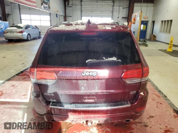 2020 Jeep Grand Cherokee Overland with VIN 1C4RJFCG4LC434022, listed as a Copart auction lot 42177795 with Not provided miles and Non repairable. Bid and sale history available at DreamBid. Image 6.