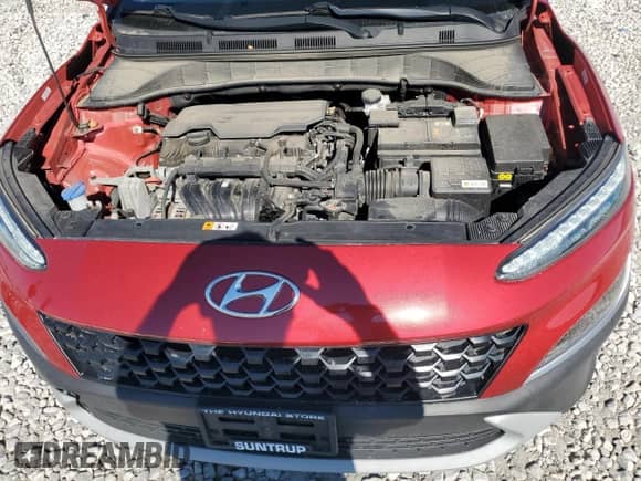 2022 Hyundai Kona SEL с VIN KM8K6CAB0NU780344, выставлен на аукционе Copart как лот 70976455 с пробегом 40 657 миль миль и Списание • Salvage title. История ставок и продаж доступна на DreamBid. Изображение 11.