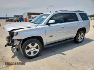 2019 Chevrolet Tahoe LT with VIN 1GNSCBKC9KR172911, listed as a Copart auction lot 67301855 with 107,908 mi miles and Salvage title. Bid and sale history available at DreamBid. Image 1.