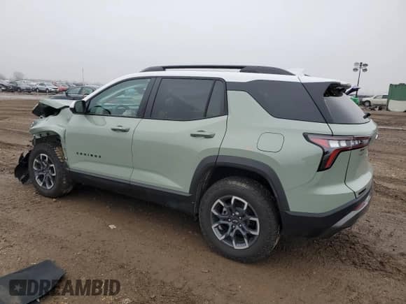 2025 Chevrolet Equinox FWD ACTIV с VIN 3GNAXKEG1SL115785, выставлен на аукционе Copart как лот 43325035 с пробегом 4 883 миль миль и Списание • Salvage title. История ставок и продаж доступна на DreamBid. Изображение 2.