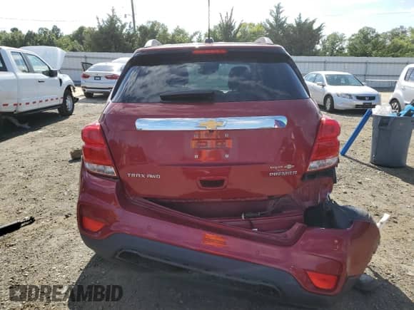 2020 Chevrolet Trax Premier z VIN 3GNCJRSB1LL261486, wystawiony jako Copart lot #69492795 z przebiegiem 63 267 mil mil oraz Szkoda całkowita • Salvage title. Historia ofert i sprzedaży dostępna na DreamBid. Obrazek 6.