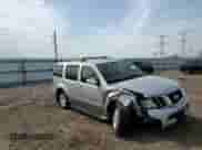 2011 Nissan Pathfinder SV with VIN 5N1AR1NBXBC615226, listed as a Copart auction lot 56719115 with 151,425 mi miles and Salvage title. Bid and sale history available at DreamBid. Image 14.