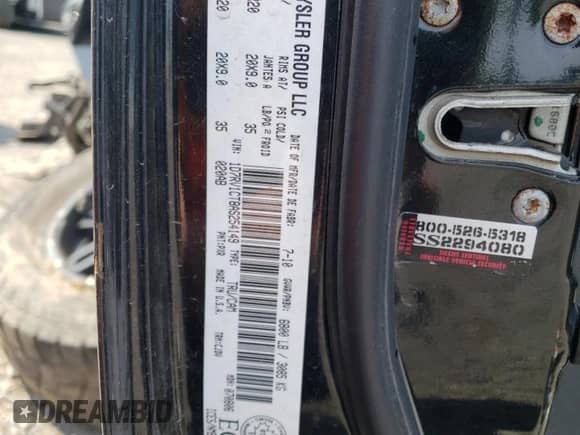 2010 Dodge 1500 Sport с VIN 1D7RV1CT8AS254149, выставлен на аукционе Copart как лот 62070375 с пробегом 211 340 миль миль и Списание • Salvage title. История ставок и продаж доступна на DreamBid. Изображение 13.