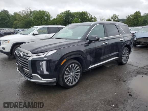2023 Hyundai Palisade Calligraphy z VIN KM8R7DGE6PU549275, wystawiony jako Copart lot #69039355 z przebiegiem 40 809 mil mil oraz Szkoda całkowita • Salvage title. Historia ofert i sprzedaży dostępna na DreamBid. Obrazek 1.