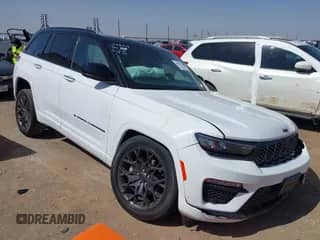 2025 Jeep Grand Cherokee Summit Reserve с VIN 1C4RJHEG3S8650597, выставлен на аукционе IAAI как лот 42087373 с пробегом 5 011 миль миль и . История ставок и продаж доступна на DreamBid. Изображение 1.