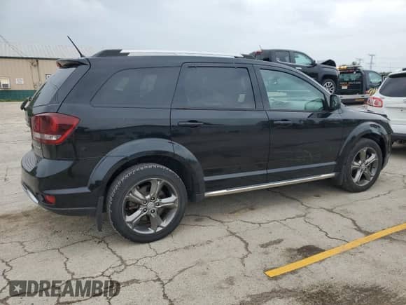 2015 Dodge Journey Crossroad z VIN 3C4PDCGGXFT565505, wystawiony jako Copart lot #61069555 z przebiegiem 150 785 mil mil oraz Szkoda całkowita • Salvage title. Historia ofert i sprzedaży dostępna na DreamBid. Obrazek 3.