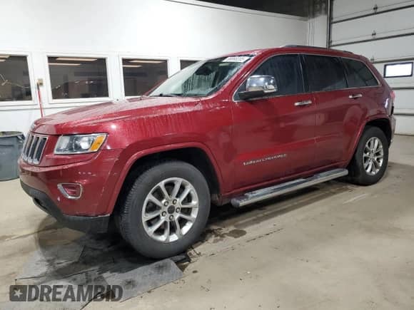 2014 Jeep Grand Cherokee Limited с VIN 1C4RJEBGXEC133950, выставлен на аукционе Copart как лот 86898205 с пробегом 127 633 миль миль и Чистый • Clean title. История ставок и продаж доступна на DreamBid. Изображение 1.
