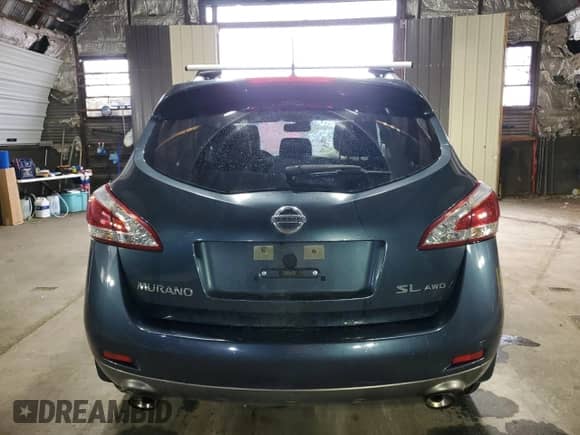 2014 Nissan Murano SL with VIN JN8AZ1MW1EW524765, listed as a Copart auction lot 82300355 with 126,228 mi miles and Salvage title. Bid and sale history available at DreamBid. Image 6.
