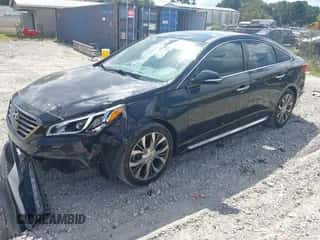 2015 Hyundai Sonata Limited with VIN 5NPE34AB5FH249796, listed as a IAAI auction lot 43286764 with 100,044 mi miles and . Bid and sale history available at DreamBid. Image 2.