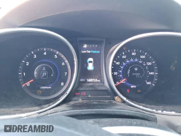 2015 Hyundai Santa Fe GLS z VIN KM8SR4HFXFU094965, wystawiony jako Copart lot #80935855 z przebiegiem 168 715 mil mil oraz Czysty tytuł • Clean title. Historia ofert i sprzedaży dostępna na DreamBid. Obrazek 9.