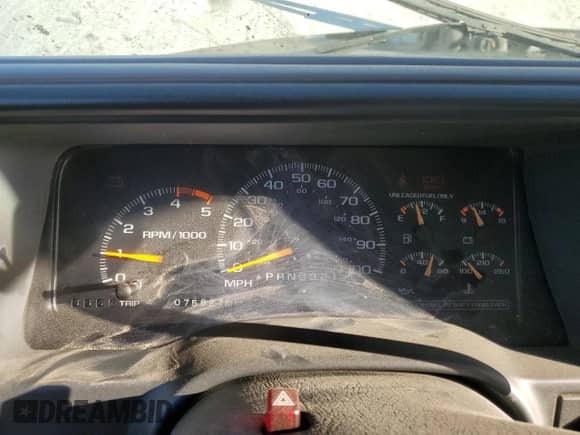 1995 Chevrolet Silverado 2500 с VIN 2GCFK29K1S1280801, выставлен на аукционе Copart как лот 74018874 с пробегом 75 827 миль миль и Списание • Salvage title. История ставок и продаж доступна на DreamBid. Изображение 9.