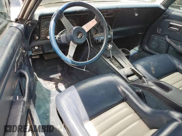 1979 Chevrolet Corvette с VIN 1Z8789S443088, выставлен на аукционе Copart как лот 54487225 с пробегом 22 449 миль миль и Списание • Salvage title. История ставок и продаж доступна на DreamBid. Изображение 8.