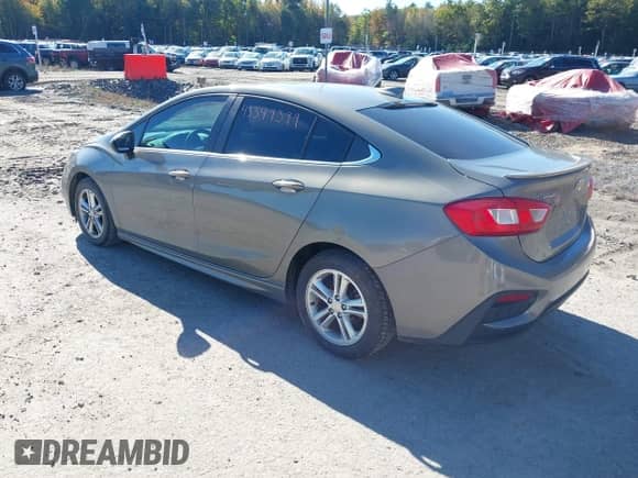 2017 Chevrolet Cruze LT with VIN 1G1BE5SM3H7188368, listed as a IAAI auction lot 43349399 with 215,246 mi miles and . Bid and sale history available at DreamBid. Image 3.