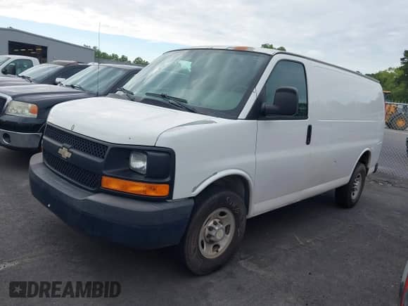 2012 Chevrolet Express Cargo with VIN 1GCWGFFA5C1124188, listed as a IAAI auction lot 42520899 with 278,447 mi miles and . Bid and sale history available at DreamBid. Image 2.