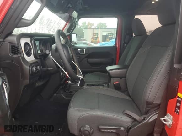 2024 Jeep Wrangler Sport S с VIN 1C4PJXAN7RW172003, выставлен на аукционе Copart как лот 58151185 с пробегом 14 383 миль миль и Списание • Salvage title. История ставок и продаж доступна на DreamBid. Изображение 7.