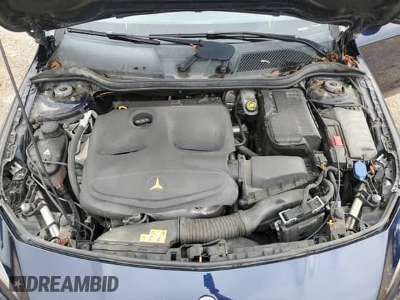 2017 Mercedes-Benz CLA 250 with VIN WDDSJ4GB2HN471348, listed as a Copart auction lot 69302645 with 107,875 mi miles and Salvage title. Bid and sale history available at DreamBid. Image 11.