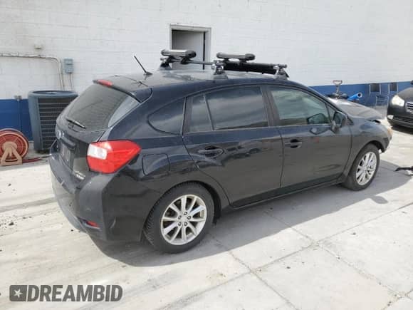 2013 Subaru Impreza Premium with VIN JF1GPAC67DH835347, listed as a Copart auction lot 80171995 with Not provided miles and Salvage title. Bid and sale history available at DreamBid. Image 3.