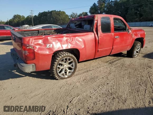 2008 Chevrolet Silverado 1500 2LT with VIN 2GCEK19JX81104254, listed as a Copart auction lot 86894285 with Not provided miles and Salvage title. Bid and sale history available at DreamBid. Image 3.