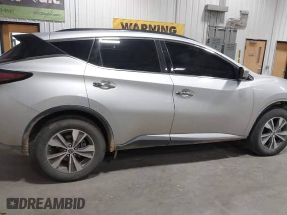 2023 Nissan Murano SV with VIN 5N1AZ2BS7PC114571, listed as a IAAI auction lot 43376217 with 52,779 mi miles and . Bid and sale history available at DreamBid. Image 14.
