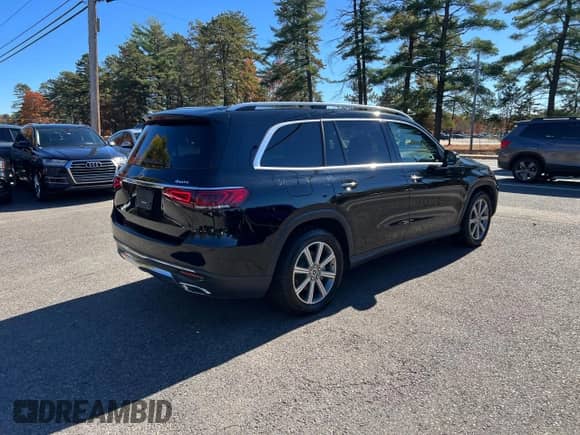 2020 Mercedes-Benz GLS 450 z VIN 4JGFF5KEXLA273441, wystawiony jako Copart lot #87126675 z przebiegiem 112 625 mil mil oraz Czysty tytuł • Clean title. Historia ofert i sprzedaży dostępna na DreamBid. Obrazek 4.