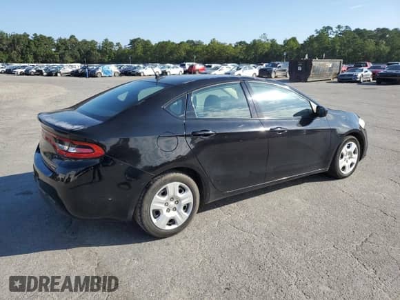 2013 Dodge Dart Aero with VIN 1C3CDFAH9DD331705, listed as a Copart auction lot 71846975 with 123,250 mi miles and Salvage title. Bid and sale history available at DreamBid. Image 3.