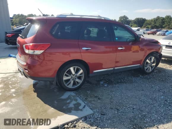 2015 Nissan Pathfinder S z VIN 5N1AR2MN3FC673976, wystawiony jako Copart lot #80087525 z przebiegiem 54 032 mil mil oraz Szkoda całkowita • Salvage title. Historia ofert i sprzedaży dostępna na DreamBid. Obrazek 3.