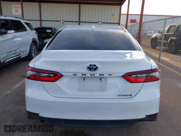 2021 Toyota Camry Hybrid LE with VIN 4T1C31AK3MU560440, listed as a IAAI auction lot 43202632 with 65,038 mi miles and . Bid and sale history available at DreamBid. Image 16.