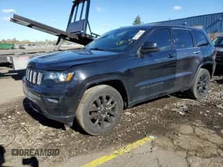 2019 Jeep Grand Cherokee Altitude with VIN 1C4RJFAG8KC837714, listed as a Copart auction lot 87219395 with 85,204 mi miles and Salvage title. Bid and sale history available at DreamBid. Image 1.
