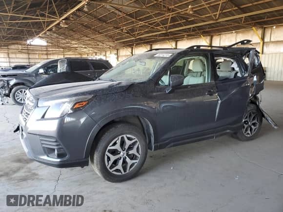 2022 Subaru Forester Premium z VIN JF2SKAEC8NH498132, wystawiony jako Copart lot #66314215 z przebiegiem 30 180 mil mil oraz Szkoda całkowita • Salvage title. Historia ofert i sprzedaży dostępna na DreamBid. Obrazek 1.