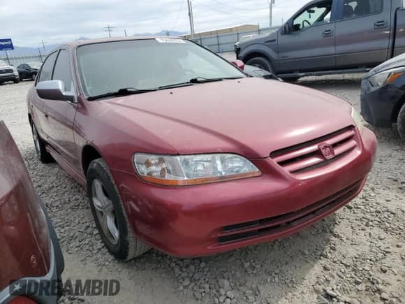 2002 Honda Accord with VIN JHMCG55672C029207, listed as a Copart auction lot 75636354 with Not provided miles and Salvage title. Bid and sale history available at DreamBid. Image 4.