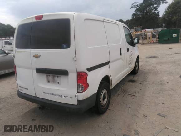 2015 Chevrolet City Express Cargo LT with VIN 3N63M0ZN8FK717132, listed as a IAAI auction lot 42473711 with 188,322 mi miles and . Bid and sale history available at DreamBid. Image 4.