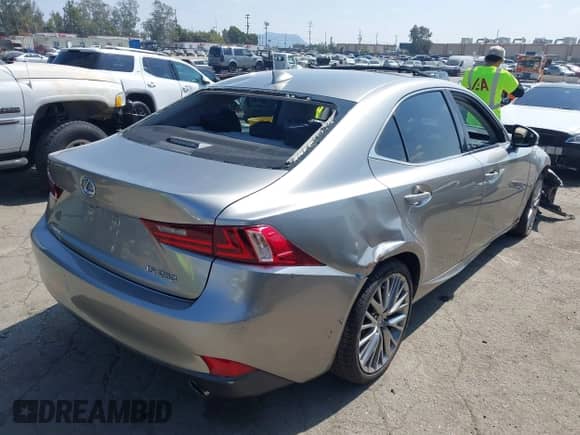 2014 Lexus IS 250 с VIN JTHBF1D27E5016990, выставлен на аукционе IAAI как лот 43317001 с пробегом 123 499 миль миль и . История ставок и продаж доступна на DreamBid. Изображение 4.