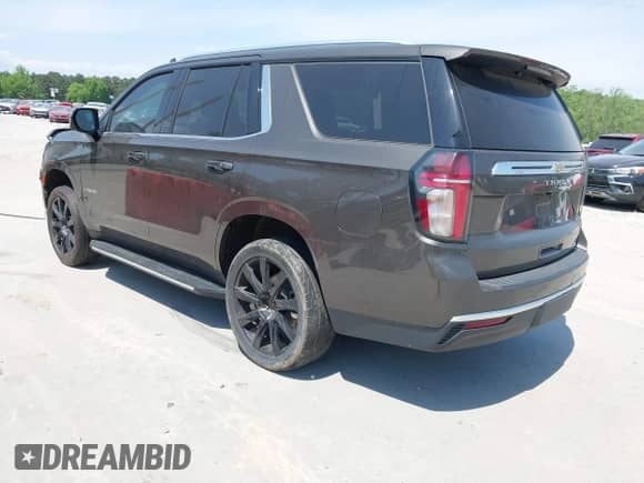 2021 Chevrolet Tahoe LT with VIN 1GNSCNKD8MR183394, listed as a IAAI auction lot 41921631 with 79,842 mi miles and . Bid and sale history available at DreamBid. Image 3.