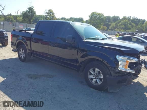2018 Ford F-150 XL z VIN 1FTEW1E57JKE81465, wystawiony jako IAAI lot #43214190 z przebiegiem 139 140 mil mil oraz . Historia ofert i sprzedaży dostępna na DreamBid. Obrazek 1.