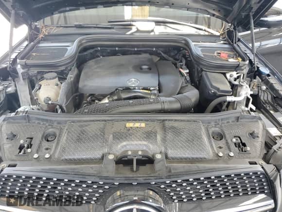 2022 Mercedes-Benz GLE 350 with VIN 4JGFB4JB6NA646667, listed as a Copart auction lot 70572875 with 30,541 mi miles and Salvage title. Bid and sale history available at DreamBid. Image 12.