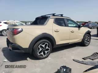 2024 Hyundai Santa Cruz Limited with VIN 5NTJEDAF3RH097213, listed as a Copart auction lot 64579204 with 18,312 mi miles and Salvage title. Bid and sale history available at DreamBid. Image 3.