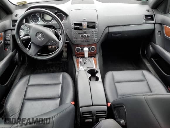 2010 Mercedes-Benz C 300 Sport with VIN WDDGF8BBXAF490834, listed as a Copart auction lot 81494395 with 107,504 mi miles and Salvage title. Bid and sale history available at DreamBid. Image 8.