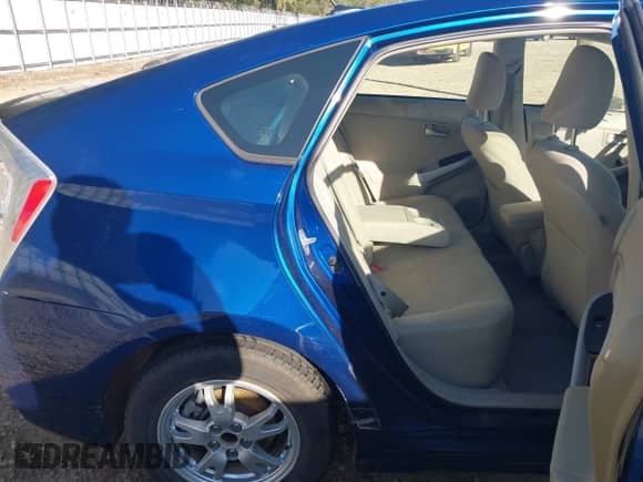 2011 Toyota Prius III with VIN JTDKN3DU1B1448656, listed as a IAAI auction lot 43365754 with 220,108 mi miles and . Bid and sale history available at DreamBid. Image 8.